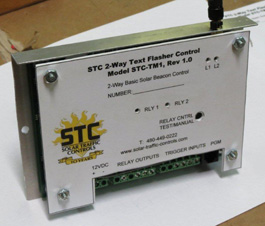 SMS Text Messaging Module - Solar Traffic Controls