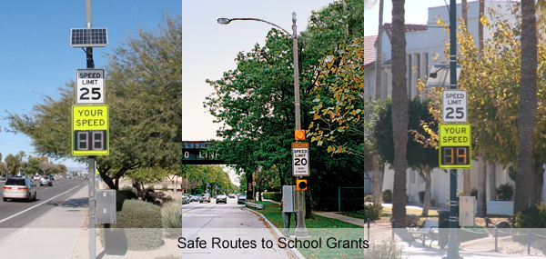 Safe Routes to School, Radar Signs & Flashers - Solar Traffic Controls