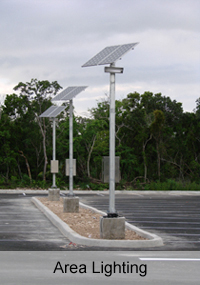 Solar Powered Area Lighting - Solar Traffic Controls